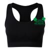 TriDri® seamless '3D fit' multi-sport sculpt solid colour bra Thumbnail