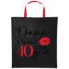 Varsity cotton shopper short handle Thumbnail